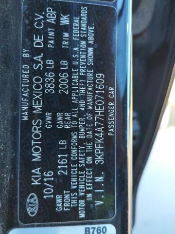 Photo 10 from auction – 2017 KIA FORTE LX with VIN 3KPFK4A77HE071609