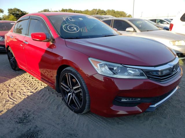HONDA ACCORD SPO 2016 with VIN 1HGCR2F5XGA080995 - Photo from auction