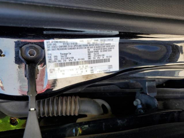 Photo 10 from auction – 2017 FORD FOCUS SE with VIN 1FADP3F28HL229615