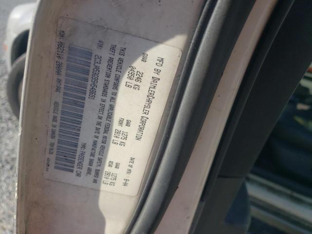 Photo 10 from auction – 2005 CHRYSLER 300 TOURIN with VIN 2C3JA53G95H548691