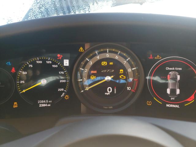 Photo 8 from auction – 2022 PORSCHE 911 GT3 with VIN WP0AC2A96NS268261
