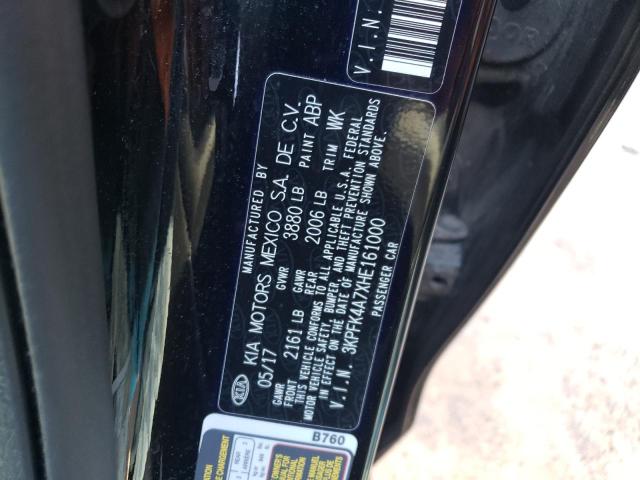 Photo 10 from auction – 2017 KIA FORTE LX with VIN 3KPFK4A7XHE161000