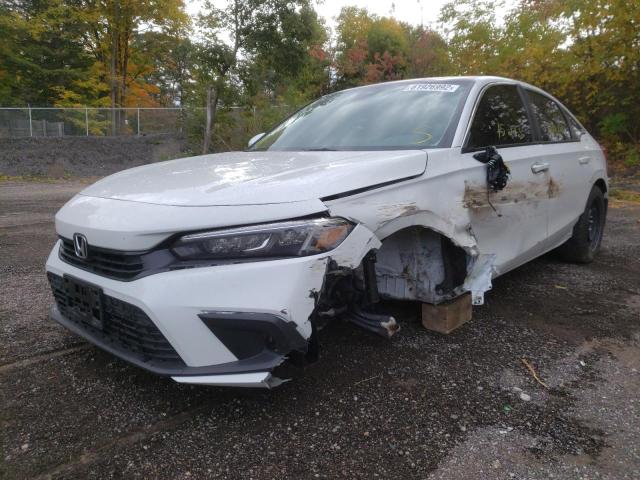 Photo 2 from auction – 2022 HONDA CIVIC EX with VIN 2HGFE2F36NH123489