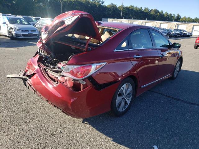Photo 4 from auction – 2014 HYUNDAI SONATA HYB with VIN KMHEC4A41EA112065