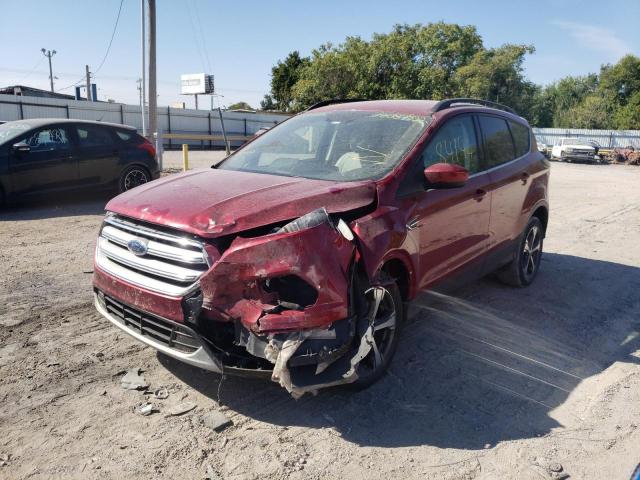 Photo 2 from auction – 2018 FORD ESCAPE SEL with VIN 1FMCU0HD7JUD58680