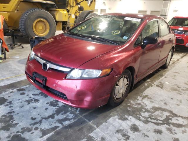 Photo 2 from auction – 2007 HONDA CIVIC DX with VIN 2HGFA16357H040242
