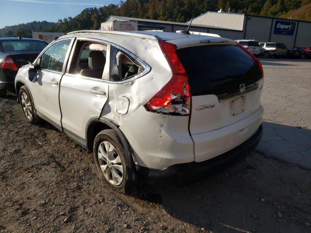 Photo 3 from auction – 2014 HONDA CR-V EXL with VIN 5J6RM4H71EL024196