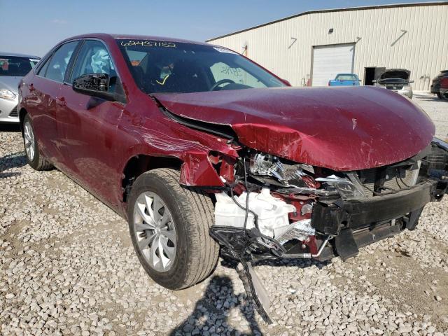 TOYOTA CAMRY LE 2017 with VIN 4T1BF1FKXHU626418 - Photo from auction