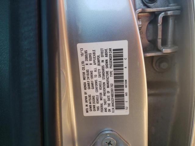 Photo 10 from auction – 2014 ACURA TSX with VIN JH4CU2F48EC001702