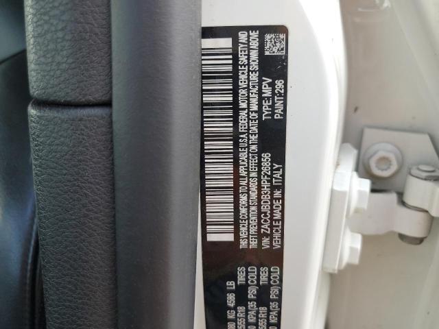 Photo 10 from auction – 2017 JEEP RENEGADE L with VIN ZACCJBDB3HPF26856