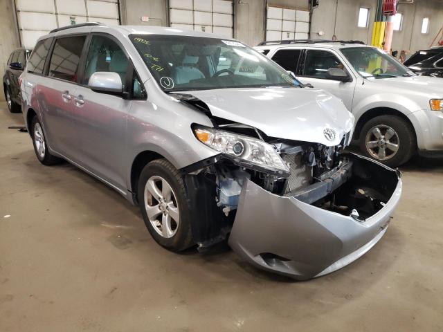 TOYOTA SIENNA LE 2016 with VIN 5TDKK3DC3GS752940 - Photo from auction