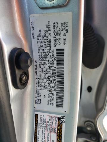 Photo 10 from auction – 2005 TOYOTA 4RUNNER SR with VIN JTEBU14R258042914