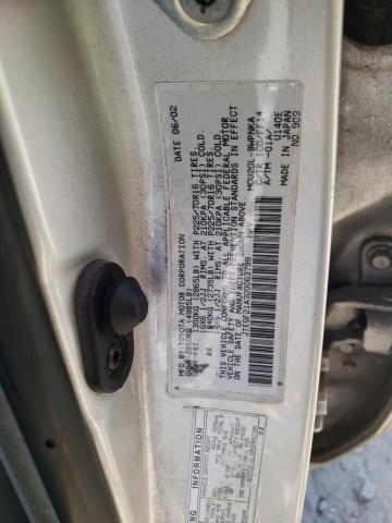 Photo 10 from auction – 2002 TOYOTA HIGHLANDER with VIN JTEGF21A320063799