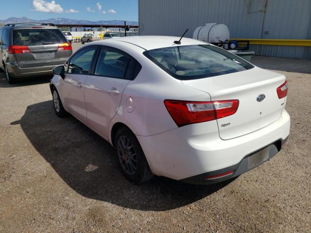 Photo 3 from auction – 2012 KIA RIO LX with VIN KNADM4A30C6095325