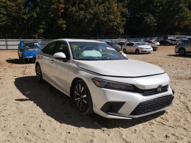 HONDA CIVIC EX 2022 with VIN JHMFE1F70NX001460 - Photo from auction