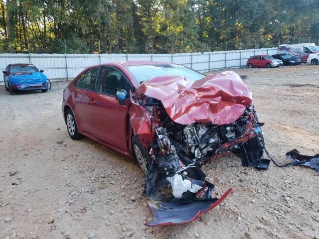 TOYOTA COROLLA LE 2020 with VIN 5YFEPRAE6LP054266 - Photo from auction