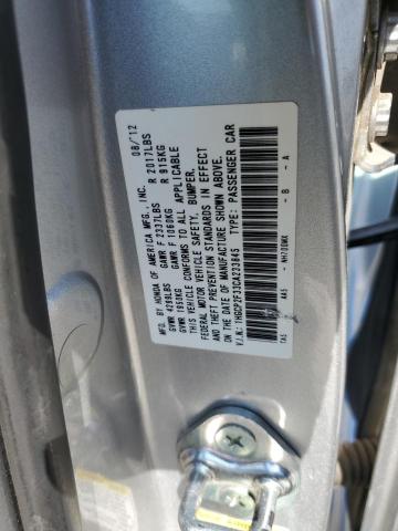 Photo 10 from auction – 2012 HONDA ACCORD LX with VIN 1HGCP2F33CA233845