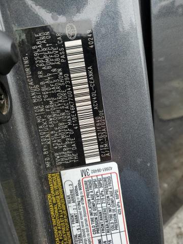 Photo 10 from auction – 2007 TOYOTA CAMRY CE with VIN 4T1BE46K77U047390