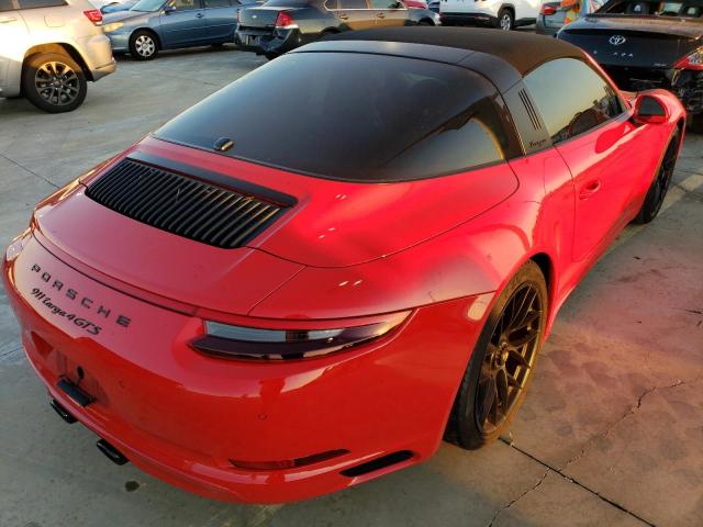 Photo 4 from auction – 2017 PORSCHE 911 TARGA with VIN WP0BB2A95HS136975