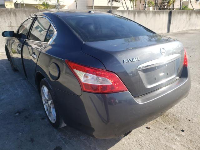 Photo 3 from auction – 2009 NISSAN MAXIMA S with VIN 1N4AA51EX9C819527