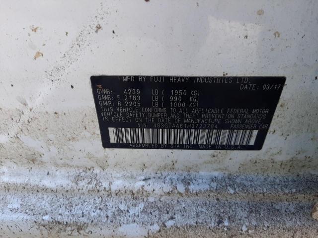 Photo 10 from auction – 2017 SUBARU IMPREZA with VIN 4S3GTAA61H3723784