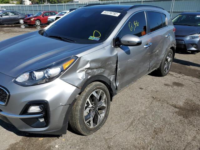 Photo 9 from auction – 2021 KIA SPORTAGE E with VIN KNDPNCAC9M7907661