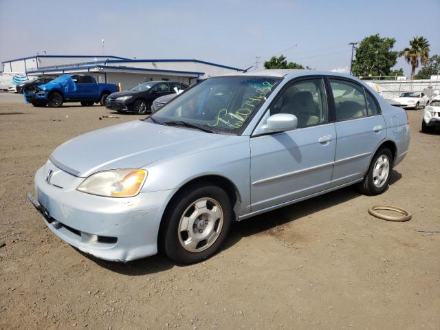 Photo 1 from auction – 2003 HONDA CIVIC HYBR with VIN JHMES95663S016566