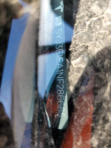 Photo 14 from auction – 2022 TESLA MODEL 3 with VIN 5YJ3E1EA1NF286665