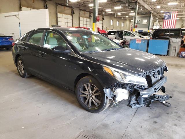 HYUNDAI SONATA SE 2017 with VIN 5NPE24AF1HH453584 - Photo from auction
