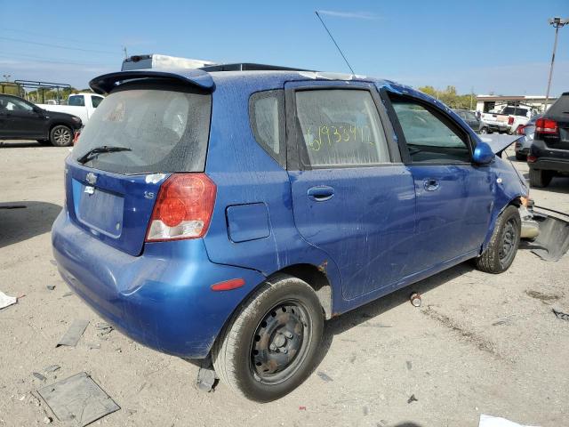 Photo 4 from auction – 2008 CHEVROLET AVEO BASE with VIN KL1TD66698B089607