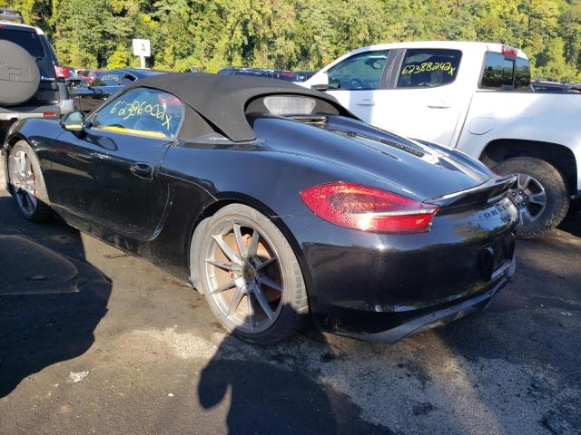 Photo 3 from auction – 2016 PORSCHE BOXSTER SP with VIN WP0CC2A83GS152602