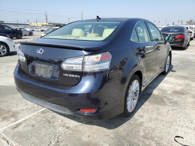 Photo 4 from auction – 2010 LEXUS HS 250H with VIN JTHBB1BA0A2000681