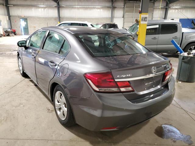 Photo 3 from auction – 2014 HONDA CIVIC LX with VIN 19XFB2F59EE254145