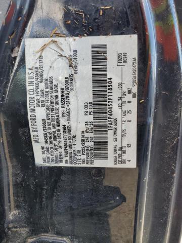 Photo 10 from auction – 2002 FORD MUSTANG with VIN 1FAFP40452F118504