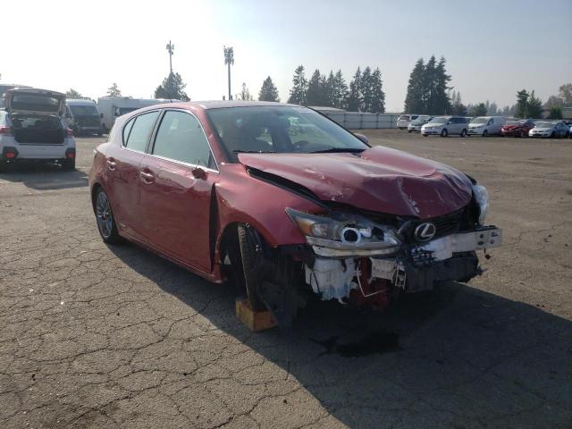 LEXUS CT 200 2013 with VIN JTHKD5BH5D2129017 - Photo from auction