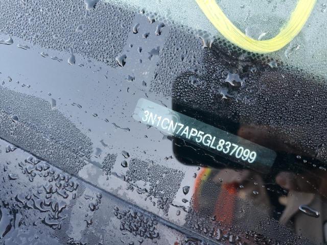 Photo 10 from auction – 2016 NISSAN VERSA S with VIN 3N1CN7AP5GL837099