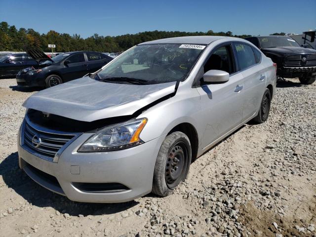 Photo 2 from auction – 2015 NISSAN SENTRA S with VIN 3N1AB7AP1FL664311