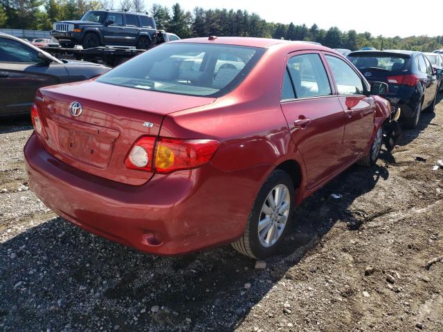 Photo 4 from auction – 2009 TOYOTA COROLLA BA with VIN 2T1BU40E79C060179