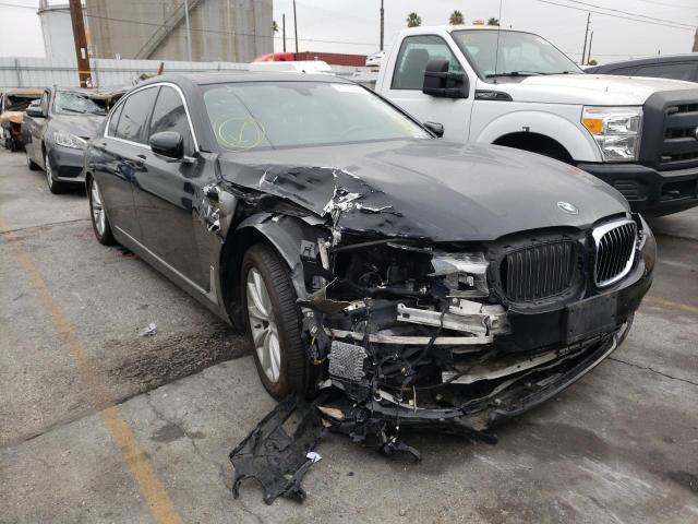 BMW 740 I 2017 with VIN WBA7E2C59HG739841 - Photo from auction