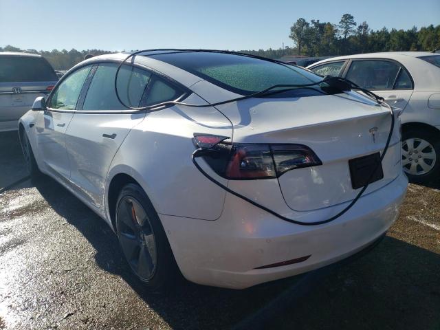 Photo 3 from auction – 2021 TESLA MODEL 3 with VIN 5YJ3E1EB0MF855948
