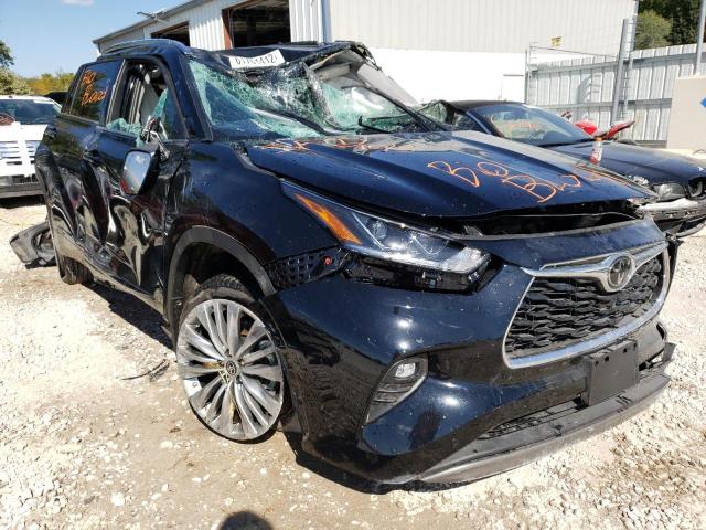 Photo 1 from auction – 2022 TOYOTA HIGHLANDER with VIN 5TDFZRBHXNS238515