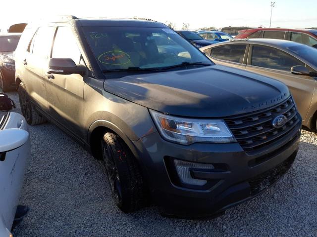 FORD EXPLORER X 2017 with VIN 1FM5K7D8XHGA20604 - Photo from auction