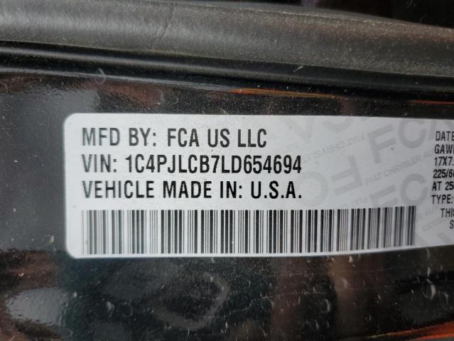 Photo 10 from auction – 2020 JEEP CHEROKEE L with VIN 1C4PJLCB7LD654694