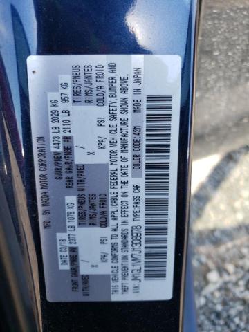 Photo 10 from auction – 2018 MAZDA 6 TOURING with VIN JM1GL1VM7J1308978