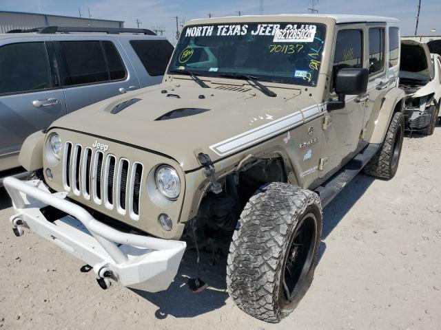 Photo 2 from auction – 2017 JEEP WRANGLER U with VIN 1C4BJWEG1HL701137