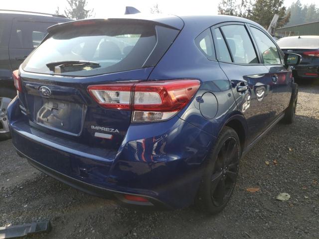 Photo 4 from auction – 2017 SUBARU IMPREZA SP with VIN 4S3GTAM60H3741365