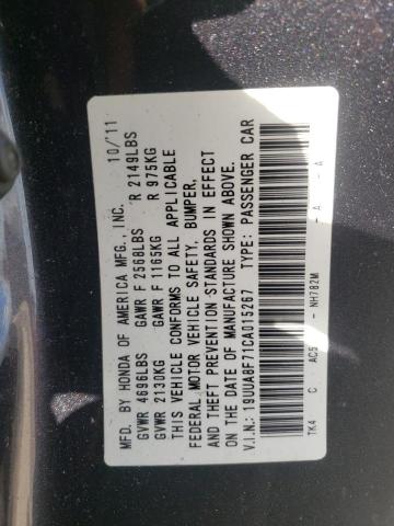 Photo 10 from auction – 2012 ACURA TL with VIN 19UUA8F71CA015267
