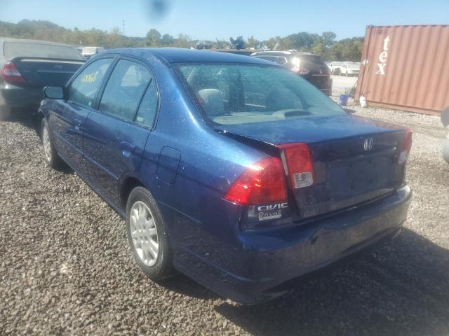 Photo 3 from auction – 2004 HONDA CIVIC with VIN 2HGES16584H528459
