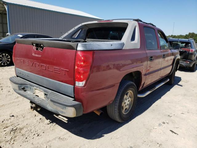 Photo 4 from auction – 2004 CHEVROLET AVALANCHE with VIN 3GNEK12T34G178751