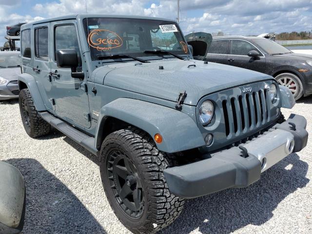 JEEP WRANGLER U 2015 with VIN 1C4BJWEG7FL525661 - Photo from auction